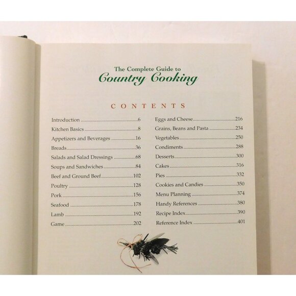 Complete Guide To Country Cooking By Taste Of Home 5th Printing 2001 Hardcover - Picture 3 of 8
